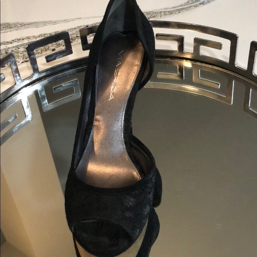 Black Lace Shoes